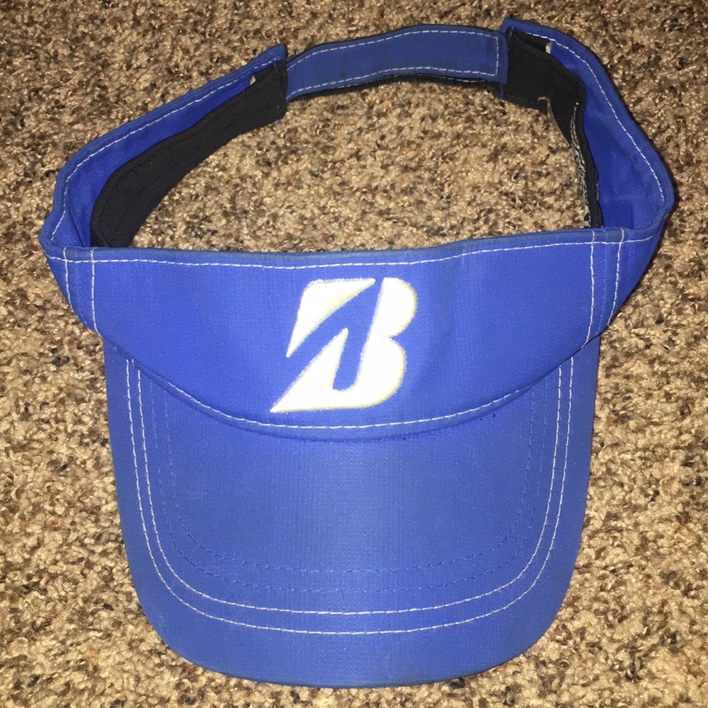 Bridgestone Golf Blue Visor